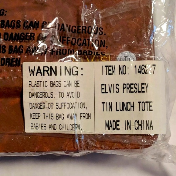 Elvis Presley Vintage Metal Lunch Box – Rock & Roll Collectible –Memorabilia - Picture 7 of 11